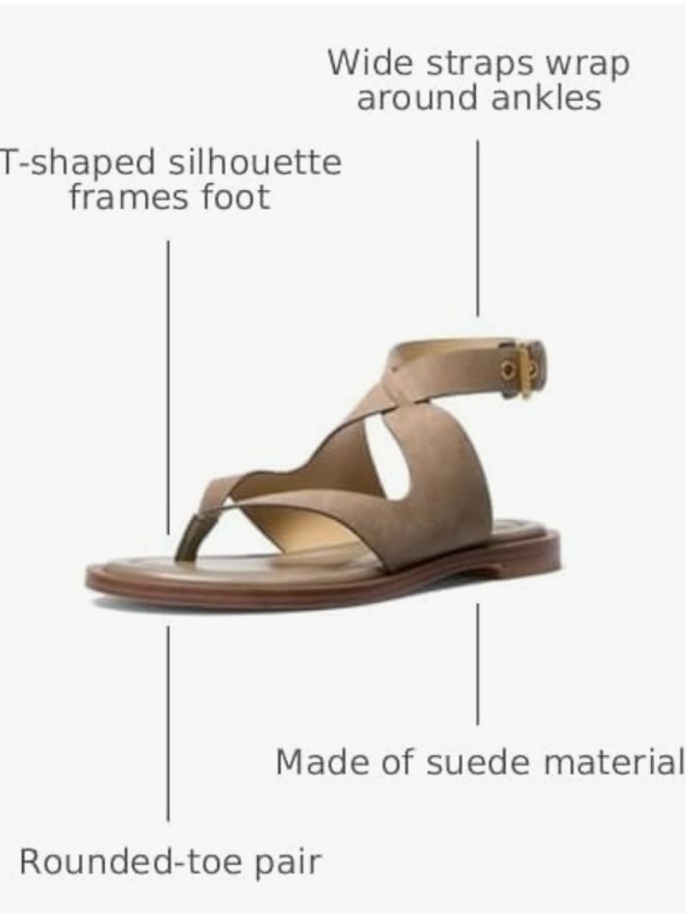 Michael Kors Women's Irene Flat Thong Sandal